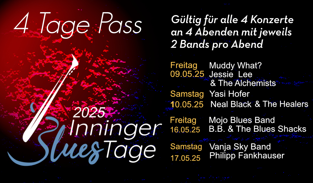 Inninger Bluestage - 4 Tage Pass in Inning am Ammersee